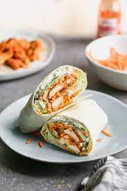Buffalo Chicken Wrap Recipe Buffalo Chicken Wraps Chicken Wraps Chicken Wrap Recipes