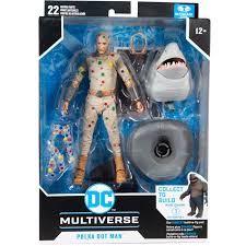 The character made its first appearance in 'detective comics #300' in 1962 and was born with the name of abner krill. The Suicide Squad 2021 Polka Dot Man Build A King Shark Dc Multiverse 7 Scale Action Figure By Mcfarlane Toys Popcultcha