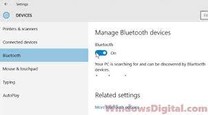 How To Turn On Bluetooth On Windows 10 For Hp Dell Lenovo Asus Acer And Toshiba Laptop And How To Fix If There Is No Togg Laptop Toshiba Windows 10 Lenovo