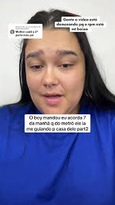 Respondendo a @Gabrielsaant07 O boy mandou eu acorda 7 da manhã q do metrô  ele ia me guiando p casa dele part2 #fofocas #fy #relatos