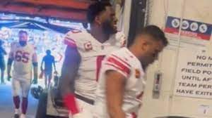 Cameras Caught Brian Burns Crashing Out On His Way To The Locker Room After The Giants' Heartbreaking Loss To Broncos [VIDEO]
