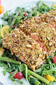 Cook for a few minutes, until the. Pistachio Crusted Salmon And The Kitchen Of My Dreams Home Made Interest Pistachio Crusted Salmon Fish Recipes Healthy Weeknight Dinner Recipes Easy