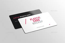 Plastic Credit Card Mockup Credit Card Cards Deboss
