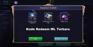 Check spelling or type a new query. Updated Latest Ml Redeem Codes Today Juli 2020