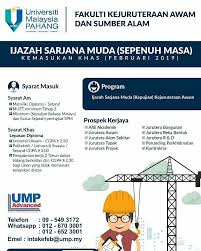 Aliran sains fakulti kejuruteraan awam 1. Ump Malaysia Umpsharing Jommasukump Permohonan Kini Facebook