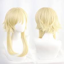 YOU339 Genshin Impact Lumine Wig Anime Cosplay Wig Short Wave Synthetic  Bangs Fringe Hairstyle for Comic-Con Dress Up Lonita Party Halloween Fancy  Dress Party : Amazon.de: Toys