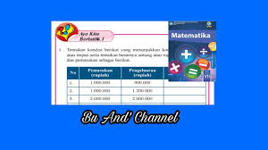 Ayo Kita Berlatih 6 1 Matematika Kelas 7 Bab 6 Aritmetika Sosial Hal 75 76 Semester 2 Youtube