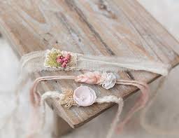 the organic collection pink newborn tieback set newborn photography props ready to ship baby tieback newborn halo canada seller kendin yap sac bandi taki bebek
