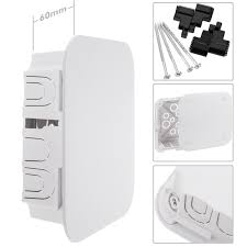 Sortie de câbles et connexion grande boite cache multiprise blanc. Boite Cache Cable Leroy Merlin