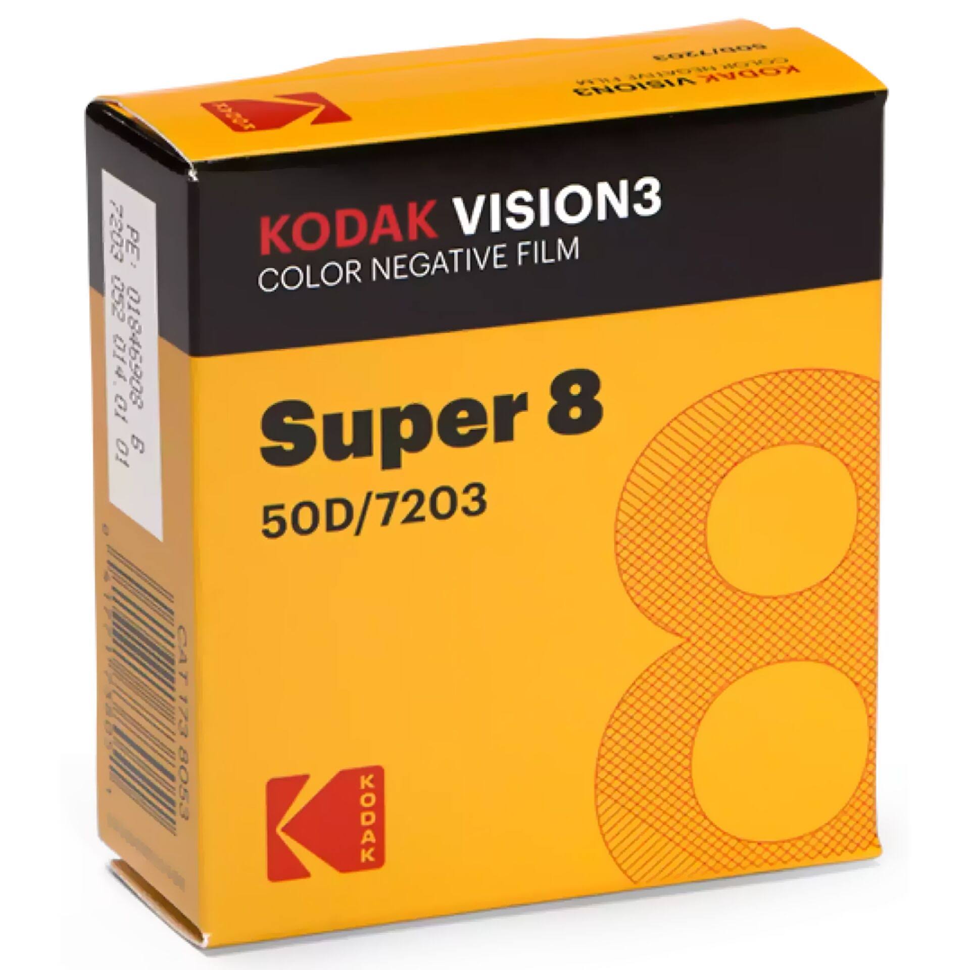 Kodak VISION3 50D Color Negative Super 8 Film