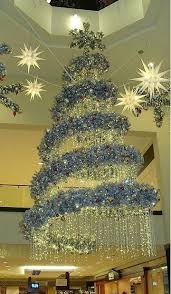 Maybe My Spiral Tree With Icicle Lights Spiral Christmas Tree Swarovski Christmas Christmas Tree Decorations