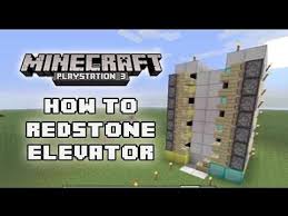 Minecraft Ps3 Edition How To Make A Elevator Redstone Elevator Tuto Minecraft Plans Minecraft Tutorial Minecraft