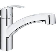 Mitigeur de cuisine minta avec rotation. Grohe Eurosmart Mitigeur De Cuisine 3030500 Chrome Douchette Extractible