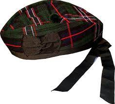 Tartan Glengarry Hat 35 For Sinclair Hunting Scottish Hat Tartan Hats