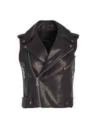 Cody Leather Cropped Moto Vest By Alice Olivia Designer Outfits Woman Moto Vest Leather