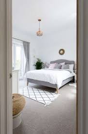 Bedroom White Walls Grey Carpet Headboards 62 Ideas Bedroom Interior Bedroom Design Bedroom