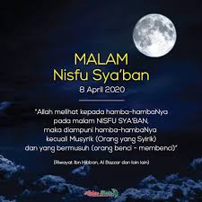 Saat menyambut nisfu sya'ban, umat islam biasanya memperbanyak amalan shalih. Asian Taste Paste Salam Nisfu Sya Ban Nak Tahu Tak Apa Itu Nisfu Sya Ban Nisfu Sya Ban Adalah Peristiwa Hari Ke 15 Dalam Bulan Sya Ban Tahun Hijrah Malam Nisfu Sya Ban Juga Merupakan Malam
