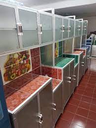 Ada yang satu pintu, lemari anak, lemari dewasa, lemari khusus barang mewah, lemari besar sedang kecil, lemari susun satu dua tiga, lemari untuk buku lemari blue sky jumbo pink dapur mama. Jual Rak Piring Lemari Dapur Box Kaca Keramik 3 Pintu Pipa Kecil Di Lapak Ud Mandiri Furniture Bukalapak