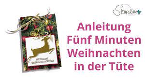 Nebenbei gibt es noch zusätzliche inspiration für kleine geschenke in dieser größenordnung. Funf Minuten Weihnachten In Der Tute 12 Sonntage Bis Weihnachten So 1 Youtube