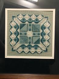 She is the person who introduced me to cross stitch at 14 or 15 with a huge carousel horse pattern with blended threads. My Aunt S Beautiful Cross Stitch Art Album On Imgur