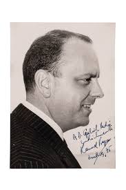 Manuel Fraga Iribarne. sign photo