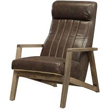 Made to the same standard and quality as our comfy sofas, our accent chairs come in a range of colours and styles; Acme Emint Leather High Back Accent Chair In Distressed Chocolate 59534