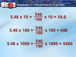 Shift the decimal point in the divisor to the right side. Multiplication And Division Of Decimal Numbers Youtube
