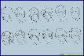For obvious reasons, short and spiky hair is possibly one of the most popular anime boy hairstyles. Drawing Male Anime Hair Drawing Ideas
