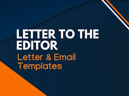 Letter editing fast and affordable scribendi. Letter To The Editor 7 Best Templates Writolay Com