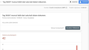 Cara Mengatasi Error Amp Blog Agustus 2020 Di 2020 Blog Amp Peringatan