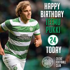Pukki signerte en fireårig avtale med celtic fra fc schalke 04 for et ikke oppgitt gebyr 31. Celtic Football Club On Twitter Happy Birthday Teemu Pukki Leave Your Birthday Messages For Teemu Using Birthdaybhoy Nm Http T Co Gbwborulgb