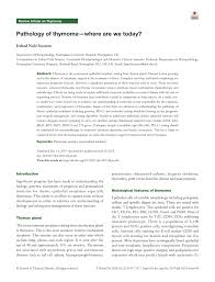 Sebagai seorang jurulatih, beliau mengkhusus dalam bidang pengurusan latihan, analisis keperluan latihan, pembangunan. Pdf Pathology Of Thymoma Where Are We Today