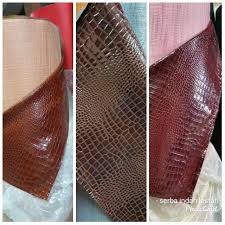 Selain itu, anda tetap bisa menyesuaikan apa yang menjadi kebutuhan dengan ketersediaan variasi dari produk ini, sebagaimana yang ditawarkan di pihak tepercaya. Bahan Kulit Sintetis Buaya Utk Tas Lebar 1 4m Jual Permeter Shopee Indonesia