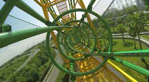 Spinning Through A Heartline Roll On The Bizarre Ultra Twister At Nagashima Spa Land In Mie Prefecture Japan Roller Coaster Twister Spa