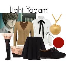 Light Yagami Light Yagami Cosplay Outfits Clothes Design