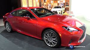 The 2019 lexus rc sports a new face and at the rear there are also some styling updates, but one while we wish that the 3.5l v6 packed a bit more power, the rc 350 does have a comfortable ride. 2019 Lexus Rc 350 Exterior And Interior Walkaround 2018 La Auto Show Youtube