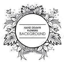 Black And White Flower Background Transparent Pin Di Png Tmplate