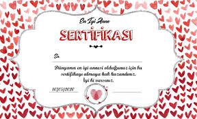 Anneler Gunu En Iyi Anne Sertifikasi Anneler Gunu Fikirleri Anneler Gunu Anneler Gunu Elisi