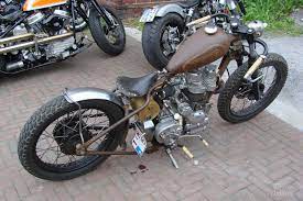 Royal Enfield Bobber Via Chalopy Ruedas Motos Motocicletas