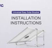 Universal Easy Solar Bracket Step-by-step Installation