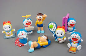 楽天市場 珍しい ドラえもんがヨーロッパ直輸入 キンダーサプライズ ドラえもんフィギュアセット マイクのおもちゃ箱
