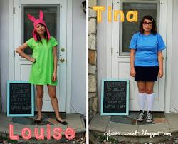 Costume Idea Tina And Louise Well, my obsession with bob's burgers (and burgers in general) continues. costume idea tina and louise