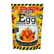Powdered eggs are made using spray drying in the same way that powdered milk is made. Hexa Salted Egg Sauce Powder Premix 80g