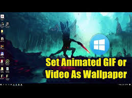 Find funny gifs, cute gifs, reaction gifs and more. How To Use Animated Gif Video As Desktop Wallpaper In Windows 10