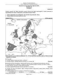 Astăzi este programată ultima probă din cadrul examenului de bacalaureat 2020, cea la alegere a profilului și specializării. Subiecte Geografie Bac 2019