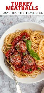 These Healthy Turkey Meatballs Are The Best Recipe Turkey Meatballs Healthy Turkey Healthy Meat Recipes