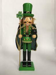 Saint Patrick S Day Soldier Nutcracker In 2022 Nutcracker Decor St Patricks Day Nutcracker