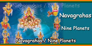 Navagrahas And Their Wives Names Elements Benefits Effects Temples In India Info Slokas Mantras Temples Tourist Places Hindu Worship Natal Charts Lyrics