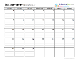 2017 Monthly Menu Planner Monthly Menu Planner Monthly Planner Template Menu Calendar