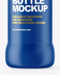 Download Matte Sauce Bottle Mockup In Bottle Mockups On Yellow Images Object Mockups PSD Mockup Templates